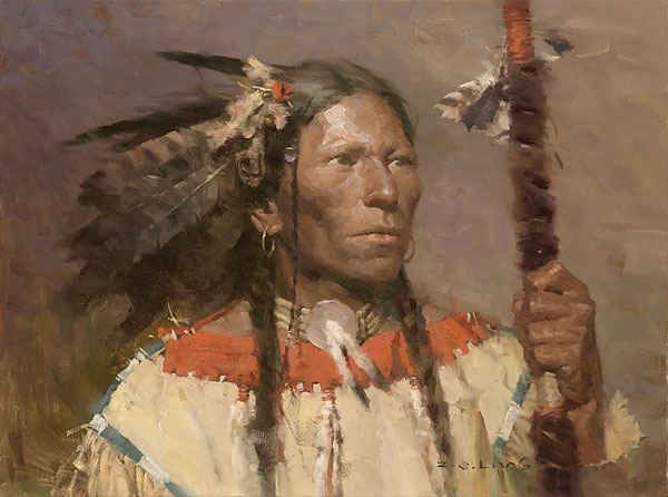 "Fish Hawk" Z. S. Liang Smallwork Giclee Canvas